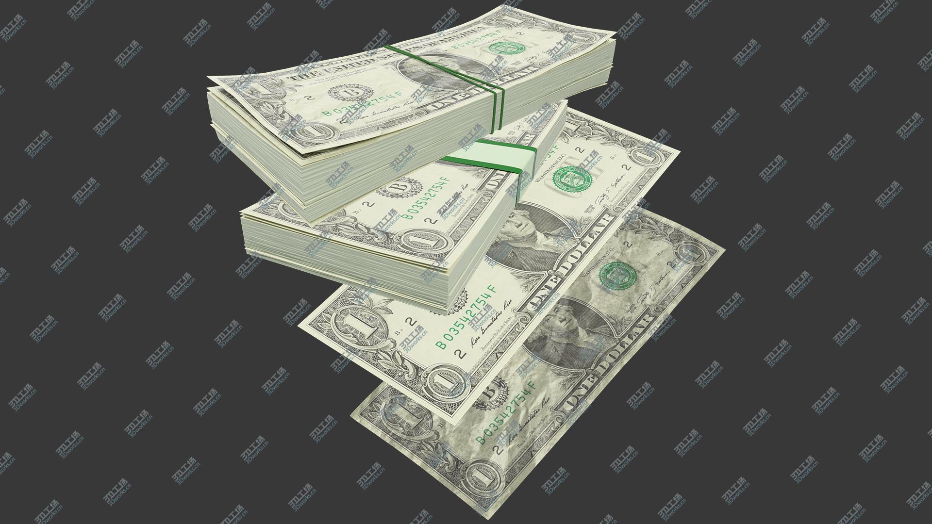 images/goods_img/202105071/One Dollars Bills Collection 3D model/3.jpg